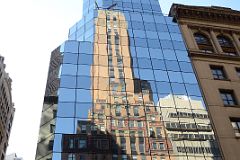 New York City Fifth Avenue 546 Safra Bank With French Building Reflection